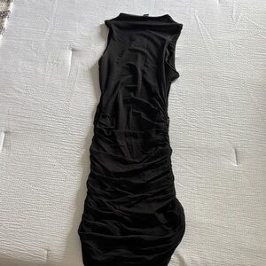Slinky Black Homecoming Dress